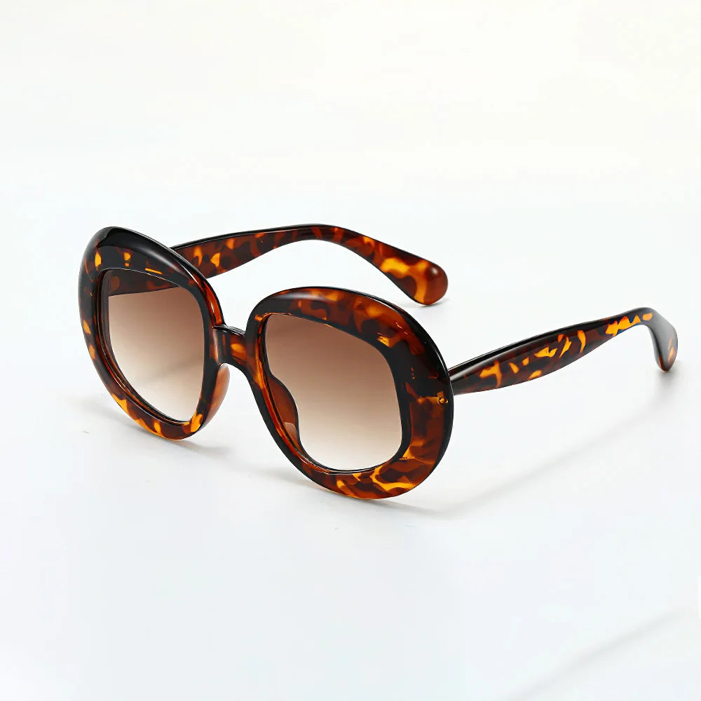 2024 New Sunglasses for Men Women Trendy Sun Glasses Goggle Man Brand Designer Circular Glasses Shades Female Eyewear Sunglasses