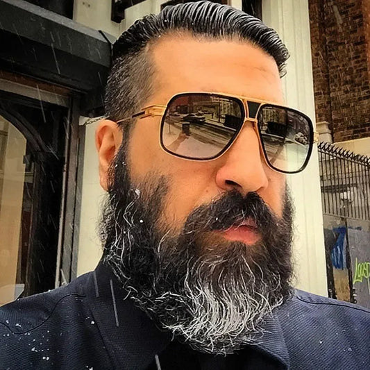 Fashion Classic Square Sunglasses Men Vintage Luxury Brand Design Oversized Sun Glasses Women Shades UV400 Oculos De Sol