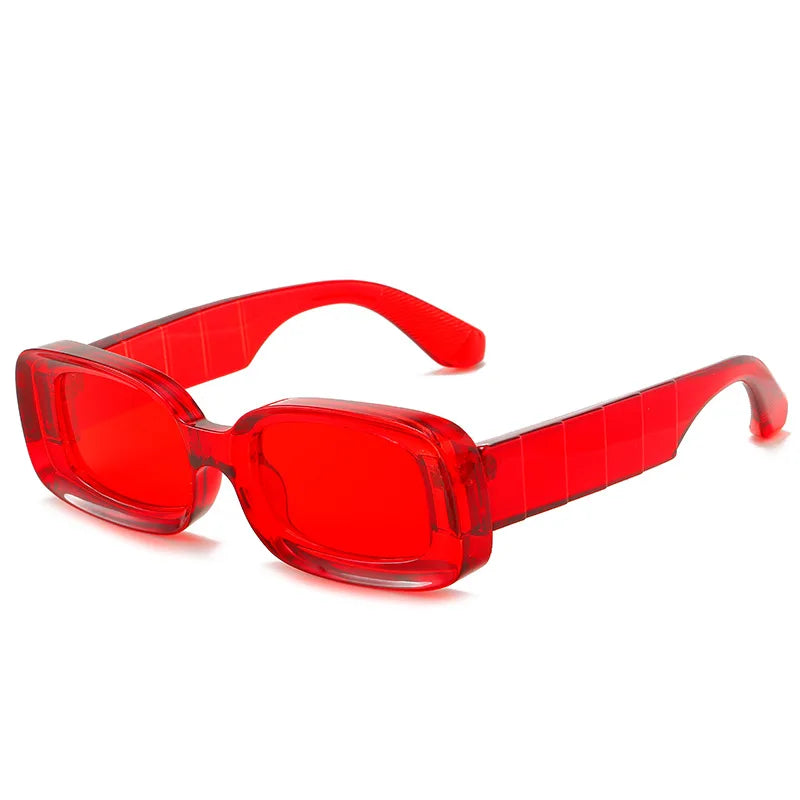 Brand Clear blue Sunglasses Men Women Retro Luxury Designer Sun glasses Vintage Shades Square Glasses Famale Oculos De Sol UV400