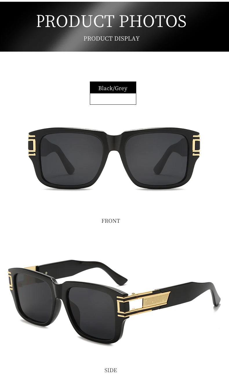 New Fashion Classic Square Sunglasses Men Vintage Brand Design Sun Glasses Women Shades UV400 Oculos De Sol