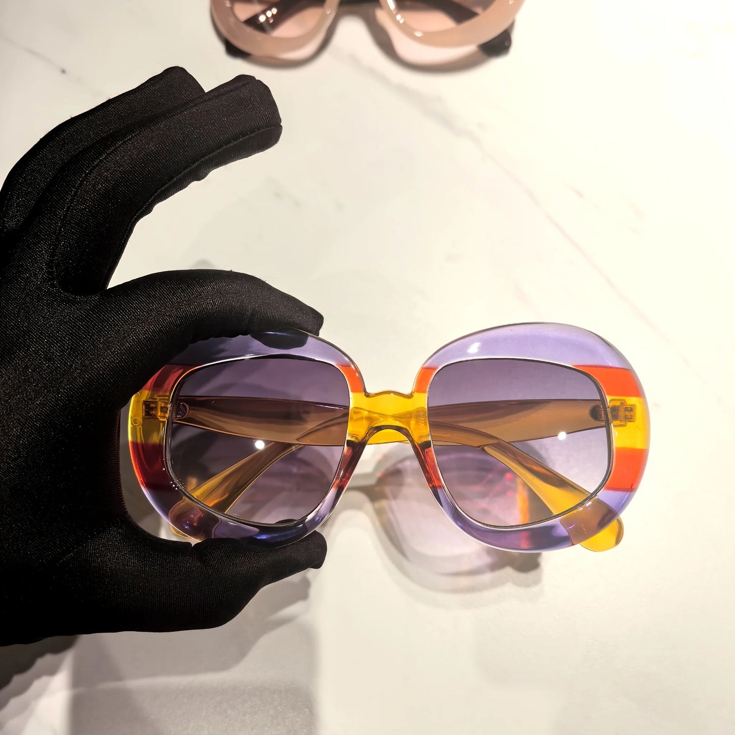 2024 New Sunglasses for Men Women Trendy Sun Glasses Goggle Man Brand Designer Circular Glasses Shades Female Eyewear Sunglasses