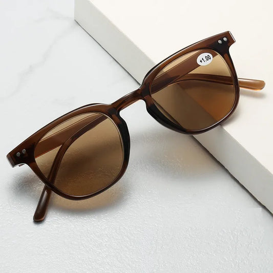2025 Reading Sun Glasses For Women Men Classic Frame Outdoors Sunglasses Readers Presbyopia Eyeglasses +1.0~+4.0
