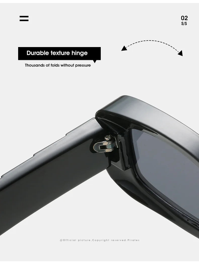 Brand Clear blue Sunglasses Men Women Retro Luxury Designer Sun glasses Vintage Shades Square Glasses Famale Oculos De Sol UV400