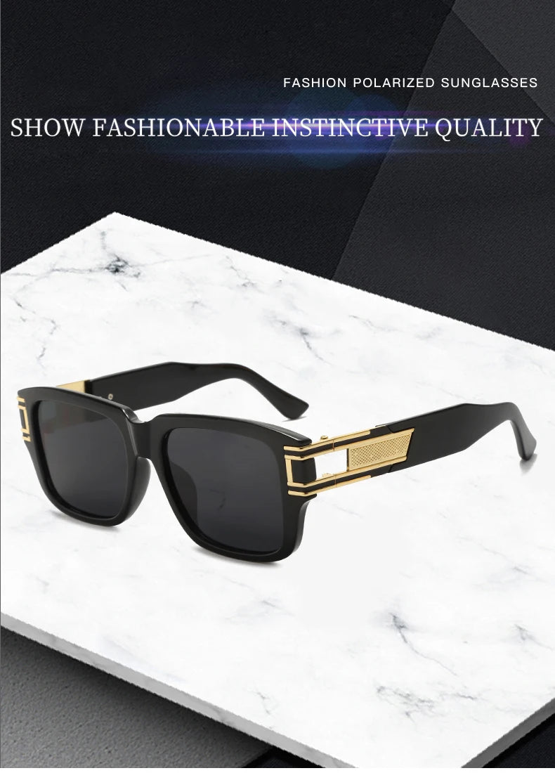 New Fashion Classic Square Sunglasses Men Vintage Brand Design Sun Glasses Women Shades UV400 Oculos De Sol