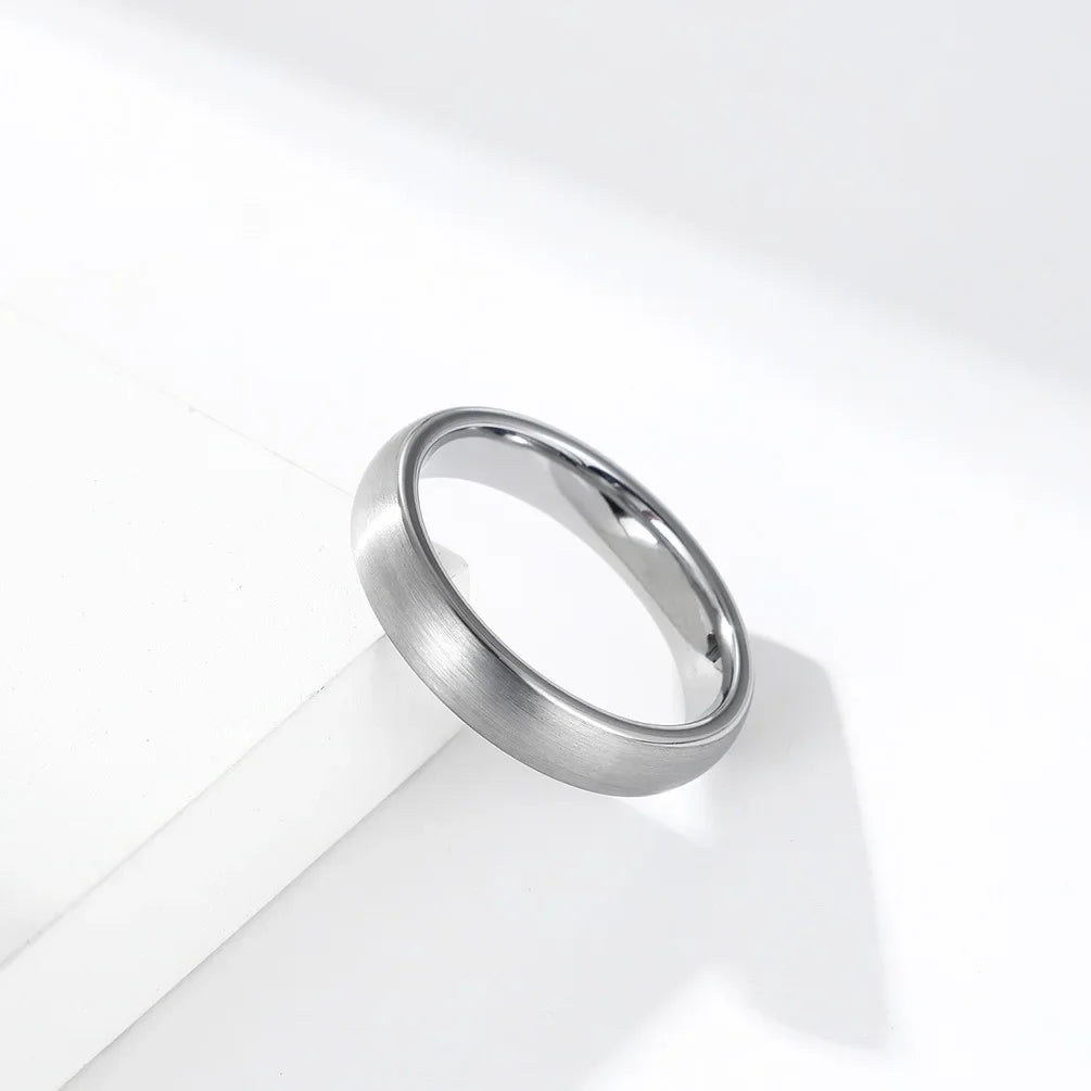 New 4/6/8mm Matte Brushed Tungsten Carbide Ring for Men