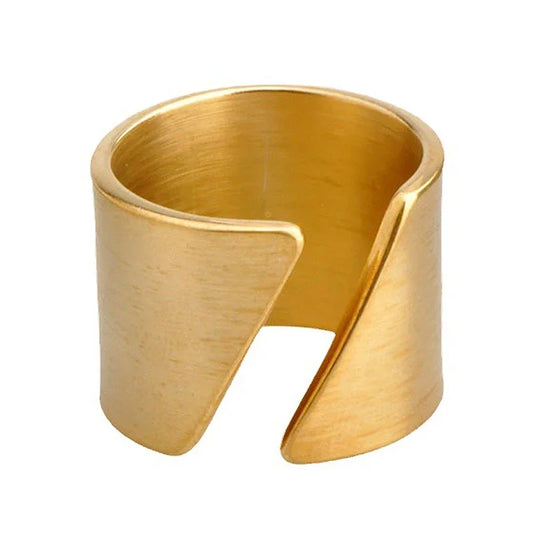 New Stainless Steel Rings for Men Geometric Width Signet Square Hip-hop Punk Style Fashion Ring Jewelry