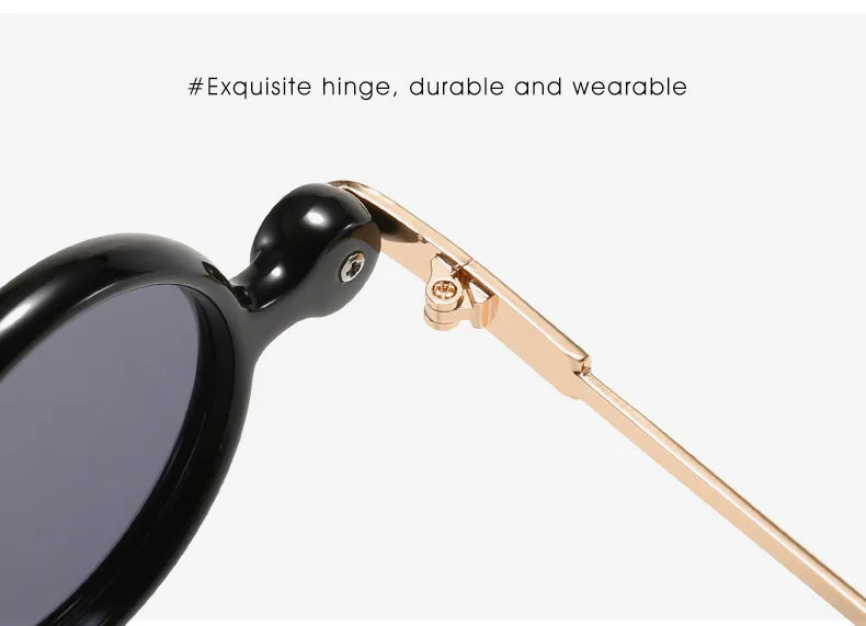 Small Round Sunglasses For Men Women Retro Steampunk Sun Glasses Male Female Metal Frame Eyewear Shades Oculos De Sol UV400